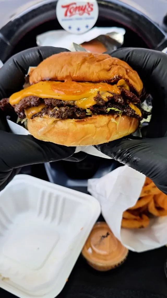 Double smash, double cheese 🍔